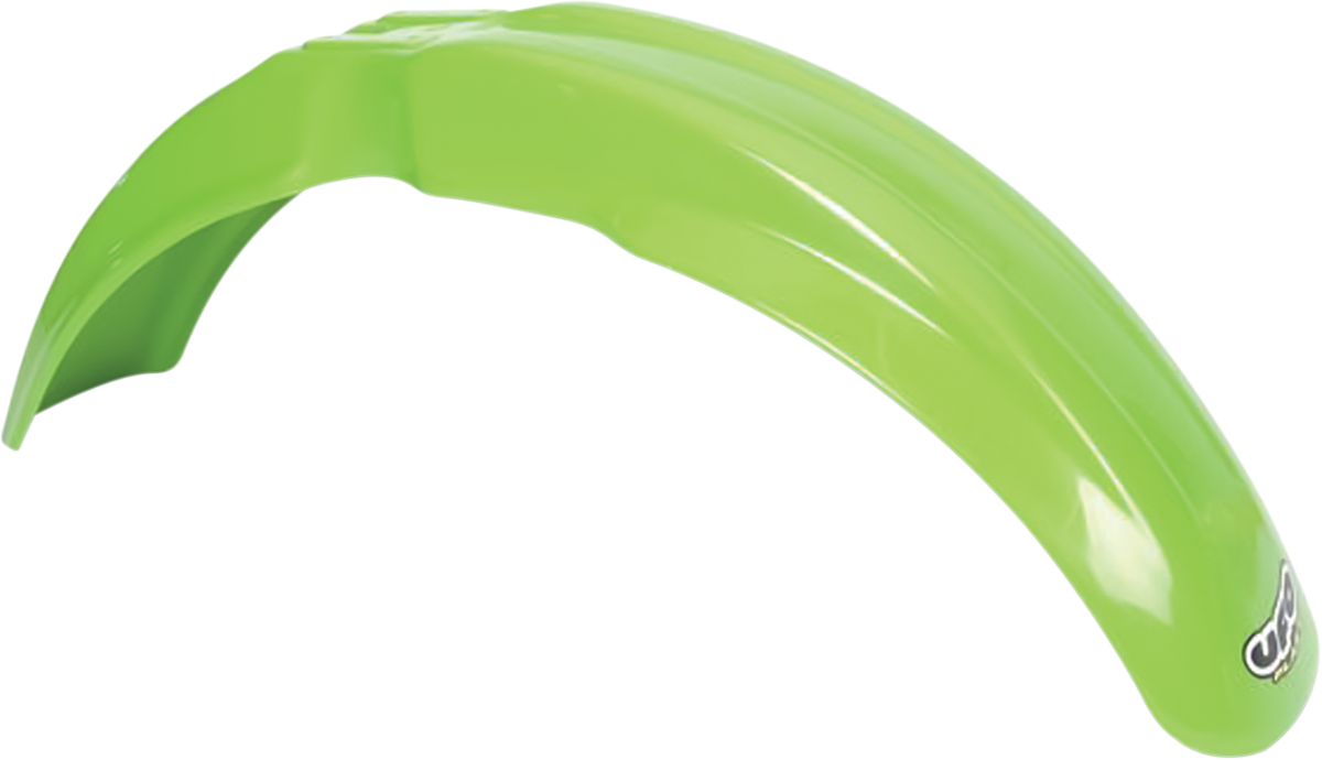 UFO Front Fender - OEM Green - Kawasaki - KX '87-'92 KA02700026