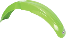 UFO Front Fender - OEM Green - Kawasaki - KX '87-'92 KA02700026