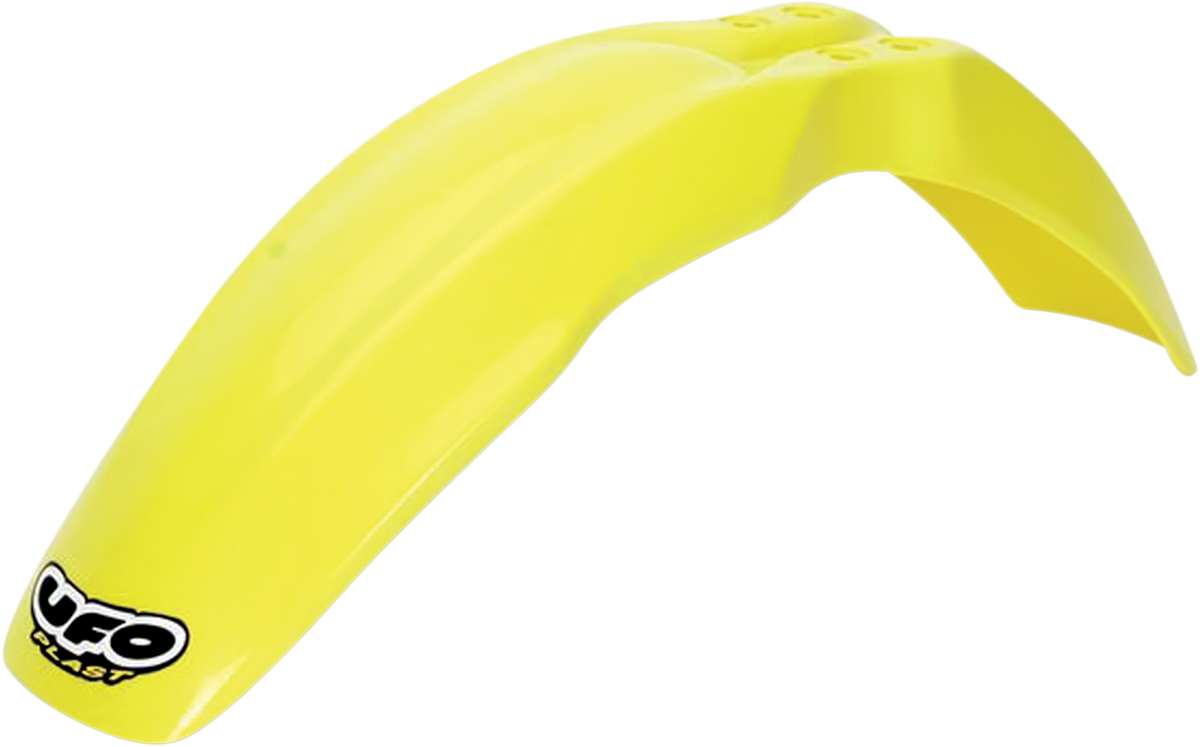 UFO Front Fender - Fluorescent Yellow - Suzuki - RM '08-'20 SU03925-102
