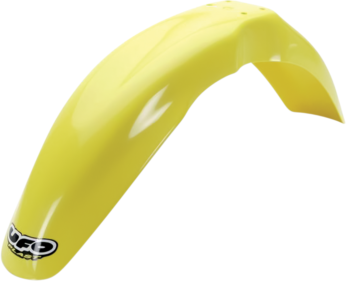 UFO Front Fender - Fluorescent Yellow - Suzuki - RM '00-'23 SU03967-102
