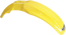 UFO Front Fender - OEM Yellow - Suzuki - RM '86-'99 SU03960101