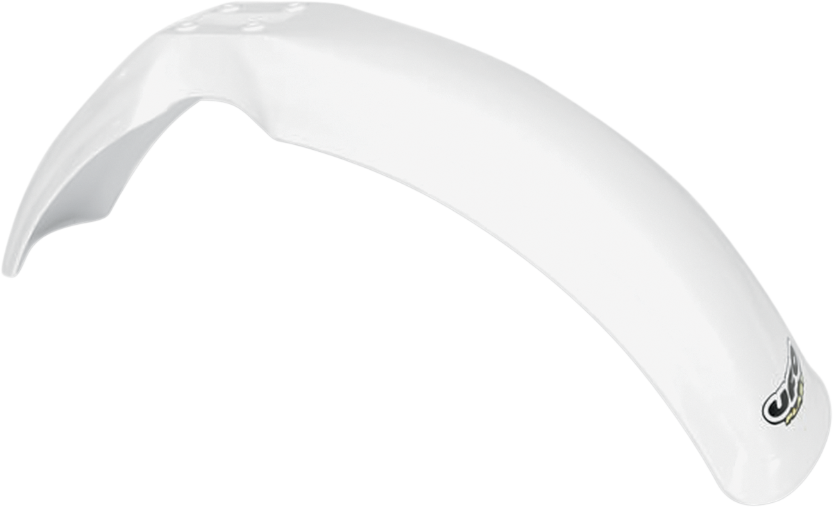 UFO Front Fender - White - Yamaha - YZ '80-'91 YA02800046