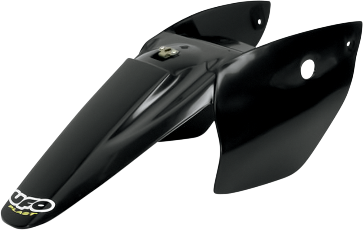 UFO Rear Fender - With Side Panels - Black - SX 65 KT03073-001