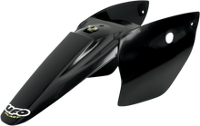 UFO Rear Fender - With Side Panels - Black - SX 65 KT03073-001