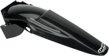 UFO MX Rear Fender - Black - KTM - EX/SX '98-'03 KT03042-001
