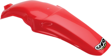 UFO MX Rear Fender - '00-'22 OEM Red - Honda - CR '96-'20 HO03627070