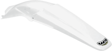 UFO MX Rear Fender - White - Honda - CR '02-'07 HO03688-041