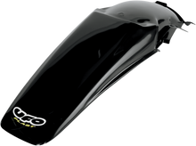 UFO MX Rear Fender - Black - Honda - CR '97-'99 HO03600001