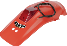 UFO Enduro Rear Fender with 21/5W Light - OEM XR Red HO02650121
