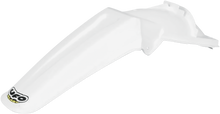 UFO MX Rear Fender - White - Kawasaki - KX '94-'98 KA02767047