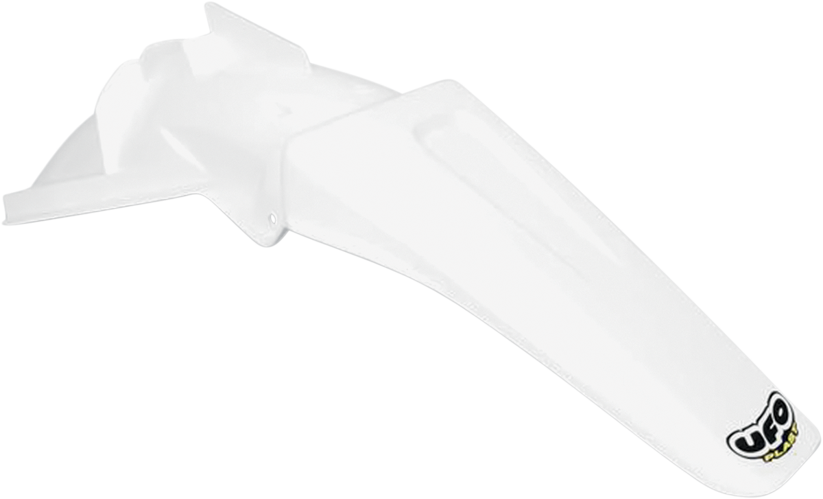 UFO MX Rear Fender - White - Kawasaki - KX '99-'02 KA03722047