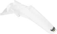 UFO MX Rear Fender - White - Kawasaki - KX '99-'02 KA03722047
