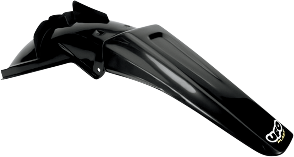 UFO MX Rear Fender - Black - Kawasaki - KX '99-'02 KA03722001