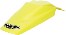 UFO MX Rear Fender - Fluorescent Yellow - Suzuki - RM '03-'20 SU03929-102