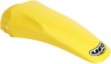 UFO MX Rear Fender - OEM Yellow - Suzuki - RM '86-'99 SU03964101