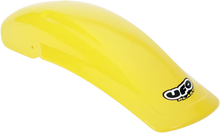 UFO MX Rear Fender - OEM Yellow - Suzuki - RM '87-'88 SU02901101