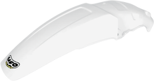 UFO MX Rear Fender - White - Suzuki - RM '89-'92 SU02905041