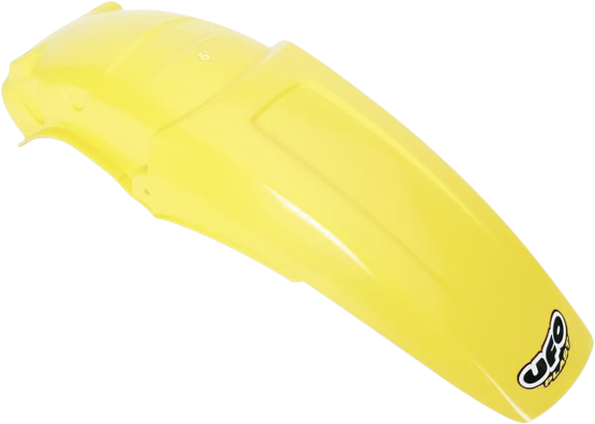 UFO MX Rear Fender - OEM Yellow - Suzuki - RM '89-'92 SU02905101
