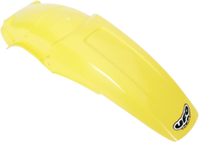 UFO MX Rear Fender - OEM Yellow - Suzuki - RM '89-'92 SU02905101