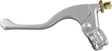 PARTS UNLIMITED Shorty Style Power Lever Assembly - Left Hand - Honda - Silver 43-1101L