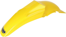 UFO MX Rear Fender - RM Yellow - Suzuki - RM '96-'00 SU02957101