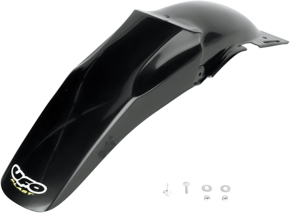 UFO MX Rear Fender - Black - Suzuki - RM '96-'00 SU02957001