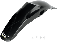 UFO MX Rear Fender - Black - Suzuki - RM '96-'00 SU02957001