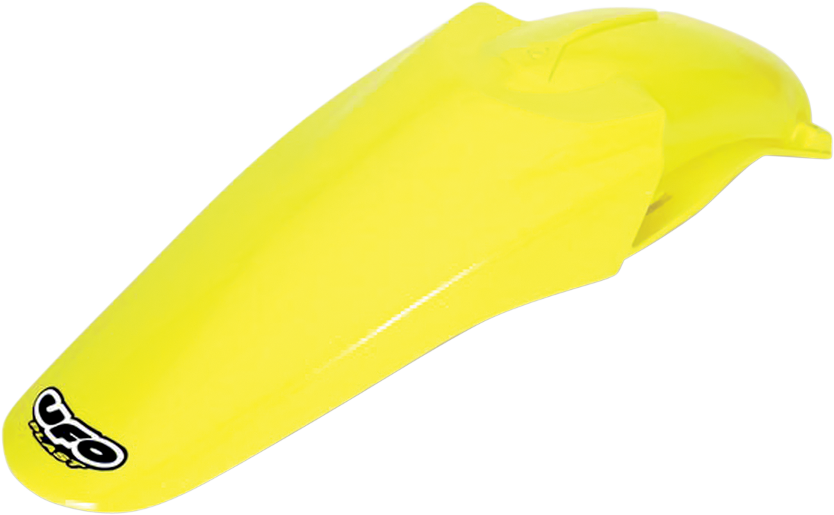 UFO Enduro Rear Fender - Without Light - RM Yellow SU03980102