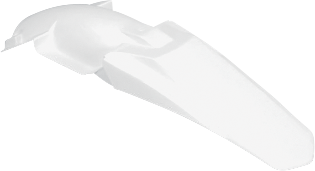 UFO MX Rear Fender - White - Yamaha - YZ '02-'21 YA03857-046