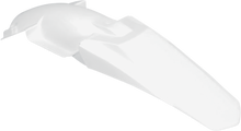 UFO MX Rear Fender - White - Yamaha - YZ '02-'21 YA03857-046