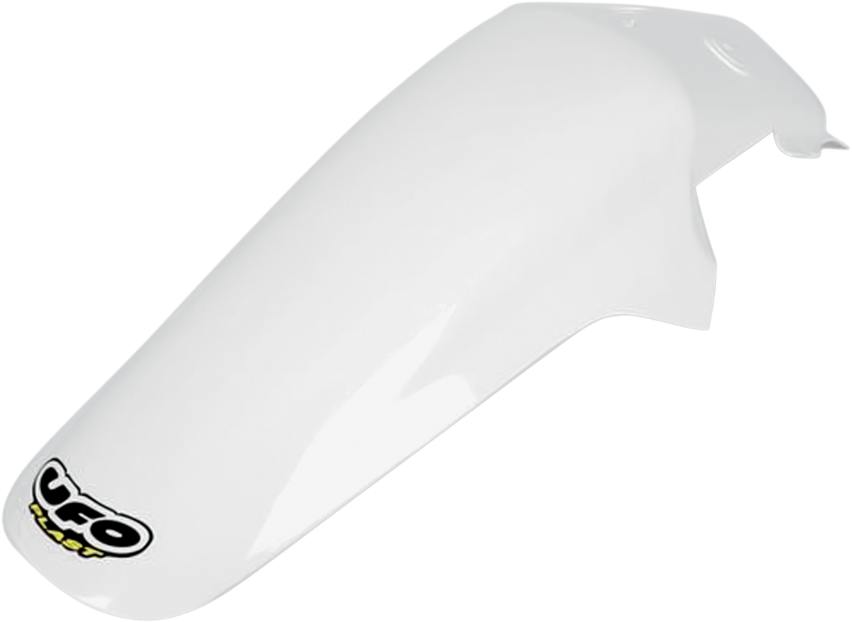 UFO MX Rear Fender - White - Yamaha - YZ '91-'92 YA02833046