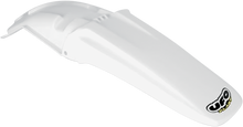 UFO MX Rear Fender - White - Yamaha - YZ '93-'95 YA02858046