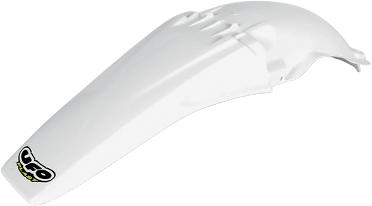 UFO MX Rear Fender - White - Yamaha - YZ '96-'02 YA02897046