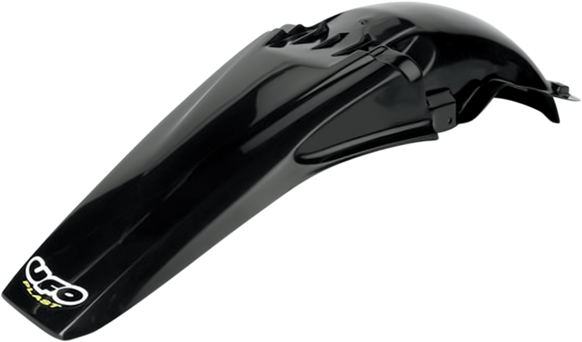 UFO MX Rear Fender - Black - Yamaha - YZ '96-'02 YA02897001