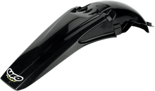 UFO MX Rear Fender - Black - Yamaha - YZ '96-'02 YA02897001