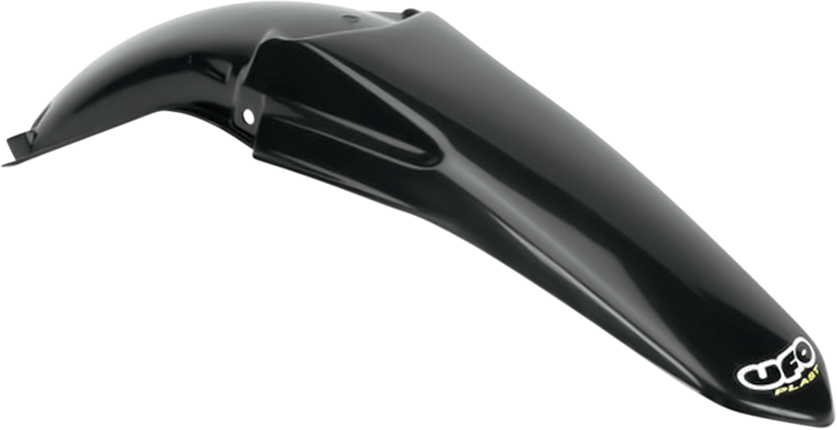 UFO MX Rear Fender - Black - Yamaha - YZ '02-'14 YA03845-001