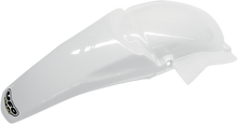 UFO MX Rear Fender - White - Yamaha - YZ '03-'05 YA03863-046