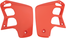 UFO Radiator Covers - '90 OEM CR Orange HO02610121