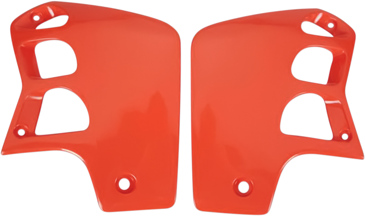 UFO Radiator Covers - '90 OEM CR Orange HO02620121