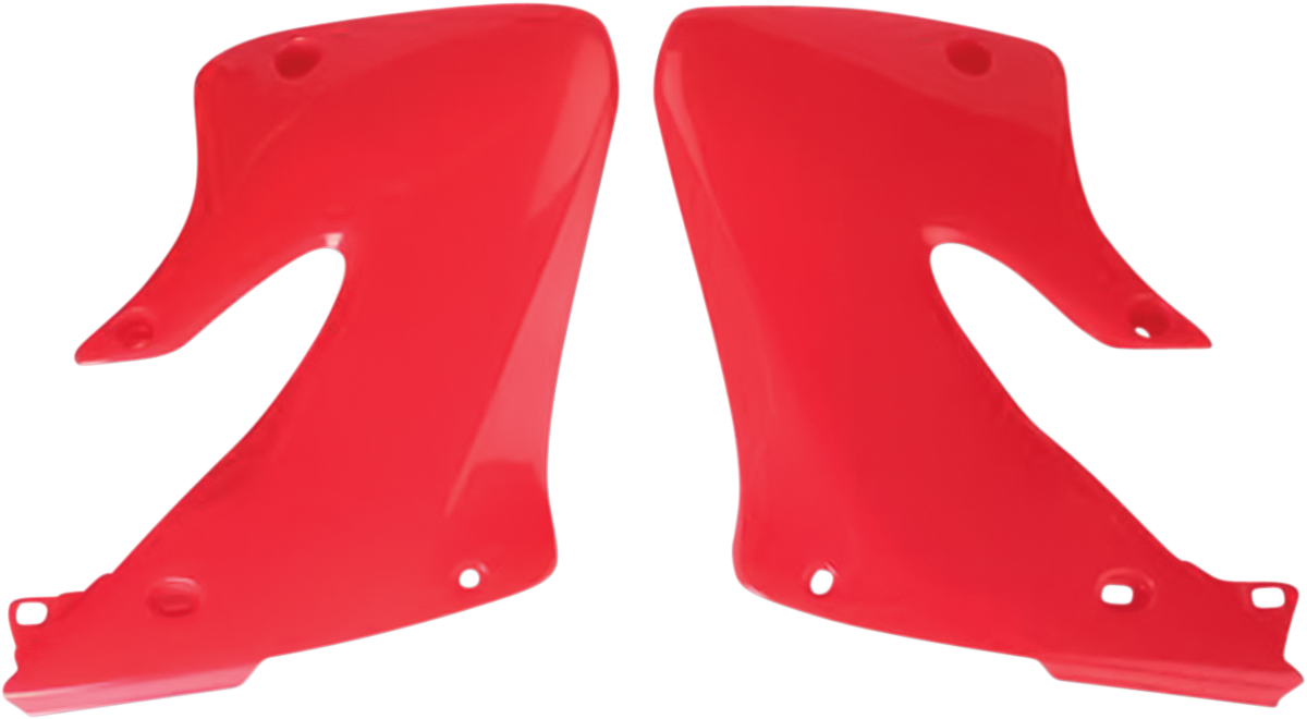 UFO Radiator Covers - '92-'99 OEM CR Fluorescent Red HO03601067