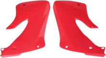 UFO Radiator Covers - '92-'99 OEM CR Fluorescent Red HO03601067
