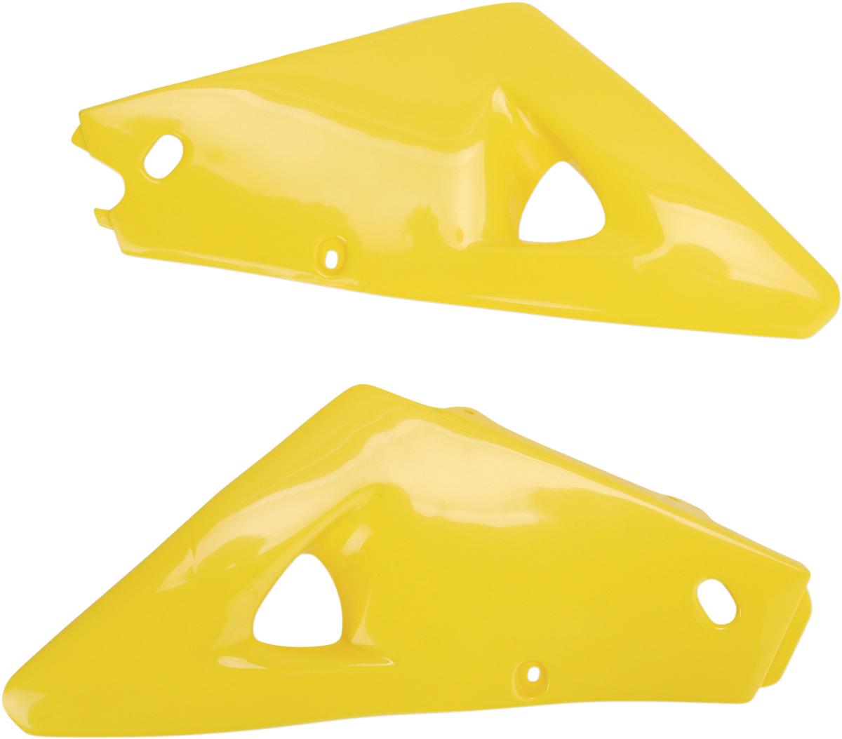 UFO Upper Radiator Covers - RM Yellow HU03303-103