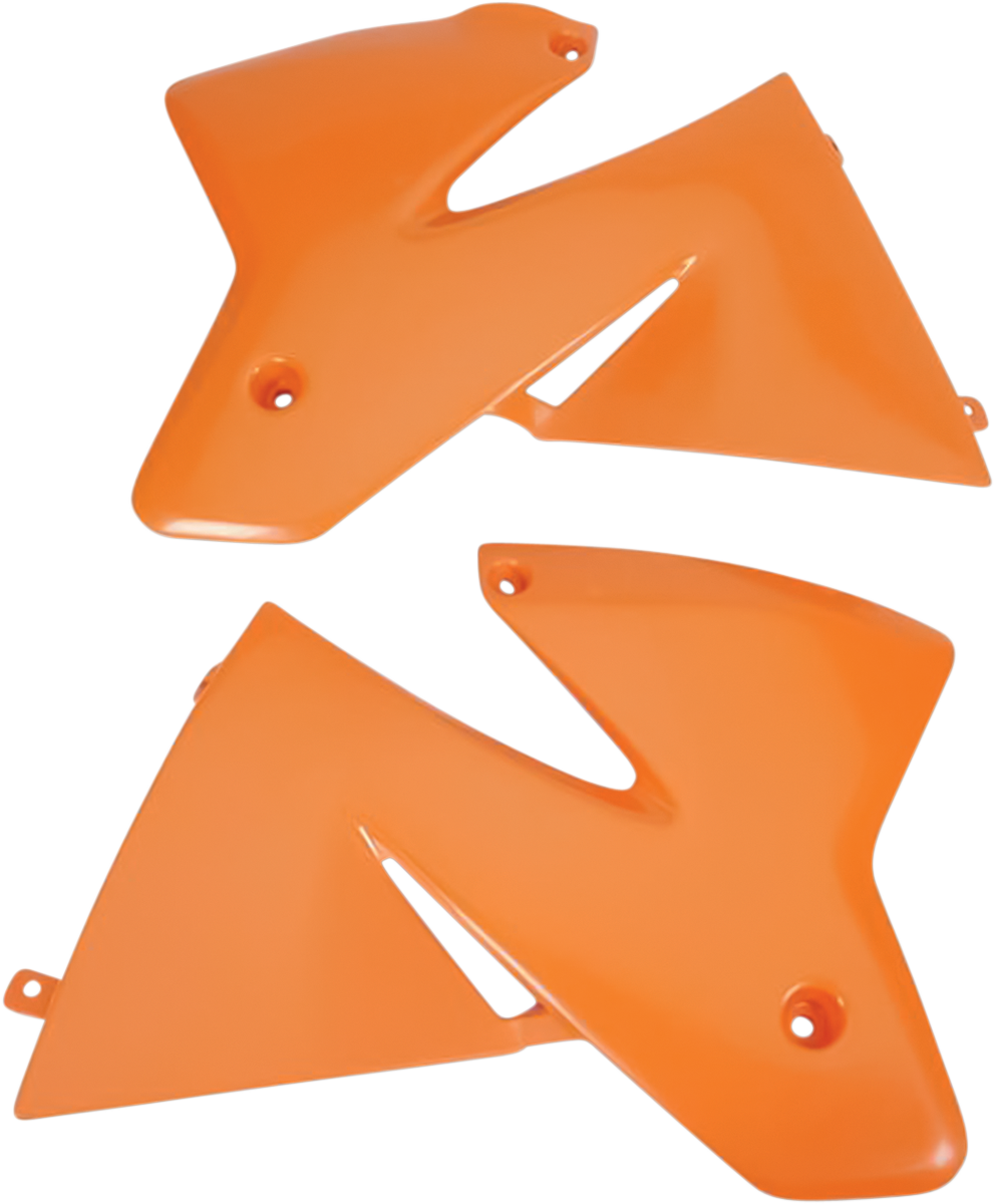 UFO Radiator Covers - KTM Orange KT03040127