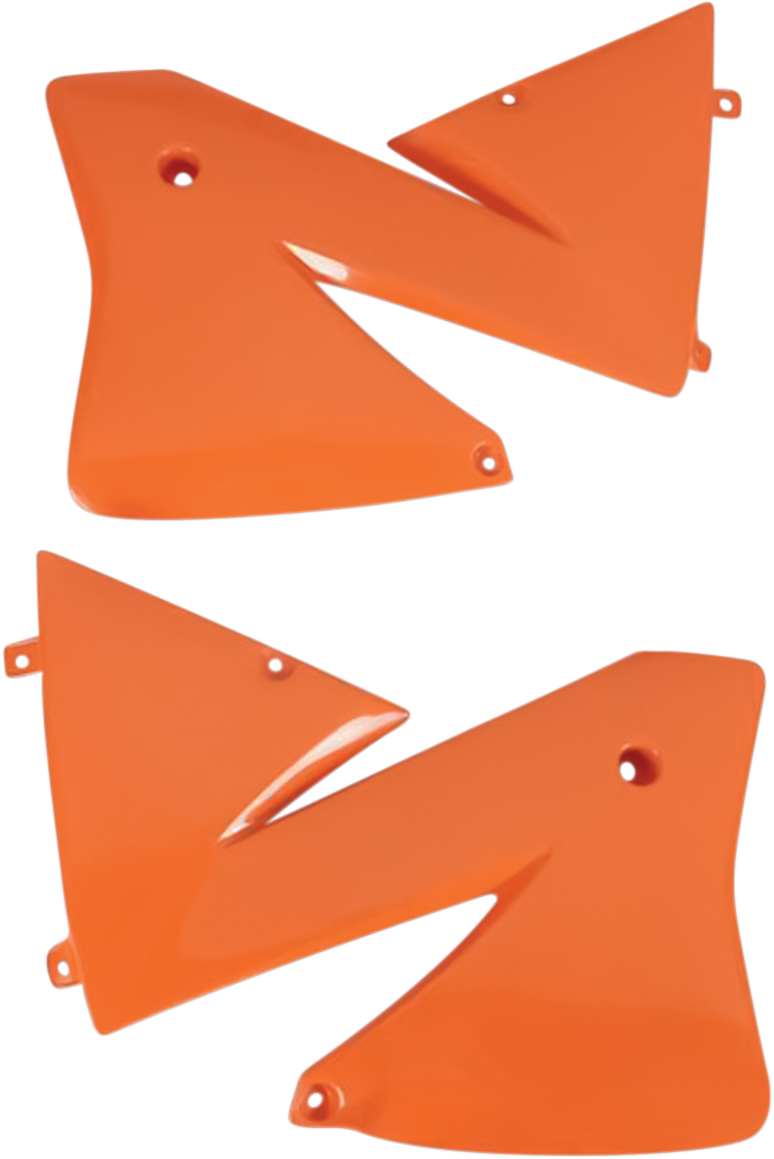 UFO Radiator Covers - KTM Orange KT03066127