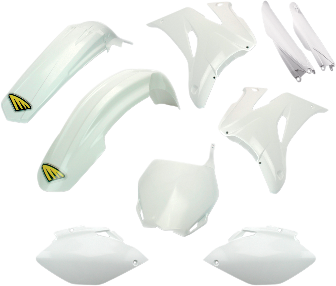 CYCRA Body Kit - Powerflow - White - Yamaha - YZ '06-'09 1CYC-9305-42