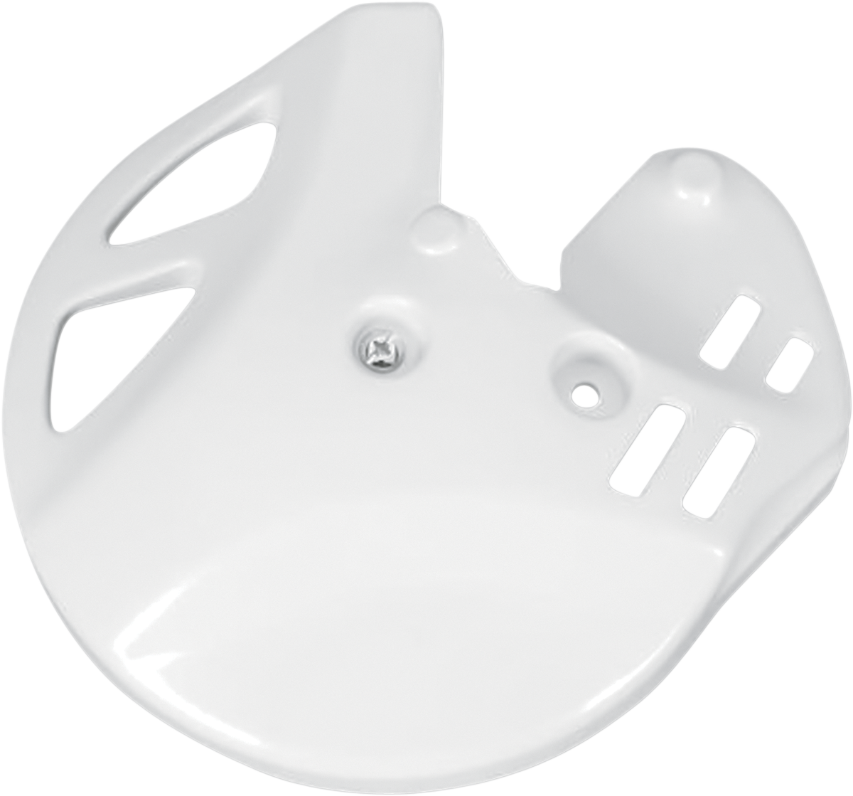 UFO Front Disc Cover - White - Yamaha - YZ/WR YA02867046