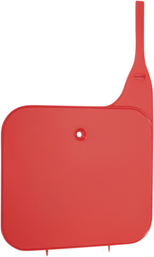 UFO Front Number Plate - Red HO02607061