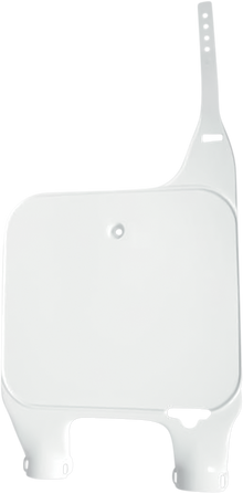 UFO Front Number Plate - White HO02629041