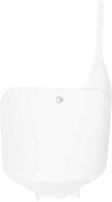 UFO Front Number Plate - White HO02674041