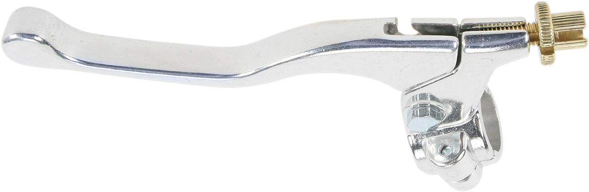 PARTS UNLIMITED Shorty Style Power Lever Assembly - Left Hand - Yamaha - Silver 43-4102L